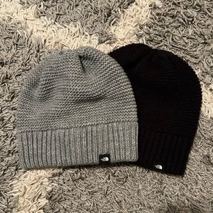 The North Face beanie set